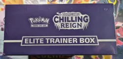 POKEMON SWORD & SHIELD CHILLING REIGN FACTORY SEALED Etb Shadow Rider - Image 2