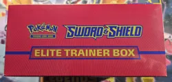 Pokemon TCG Sealed Sword and Shield Base Set ETB Elite Trainer Box Zacian - Image 2