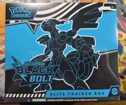 Pokemon TCG Black Bolt etb Elite Trainer Box Brand New Sealed - Image 1