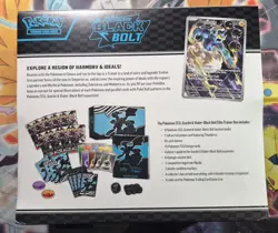 Pokemon TCG Black Bolt etb Elite Trainer Box Brand New Sealed - Image 3