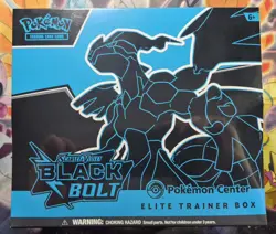 2025 Pokemon Black Bolt Factory Sealed Pokemon Center ETB Elite Trainer Box - Image 1
