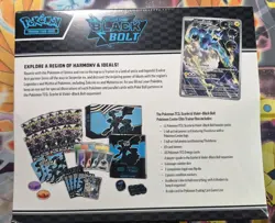 2025 Pokemon Black Bolt Factory Sealed Pokemon Center ETB Elite Trainer Box - Image 3