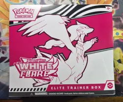 Pokemon White Flare ETB Regular Elite Trainer Box TCG Sealed - Image 1