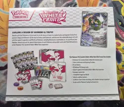Pokemon White Flare ETB Regular Elite Trainer Box TCG Sealed - Image 3