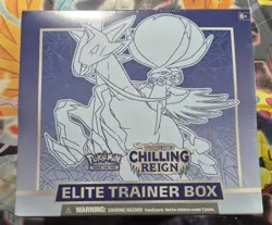 Pokemon TCG Sword & Shield Chilling Reign Elite Trainer Box ETB Sealed Ice Rider - Image 1