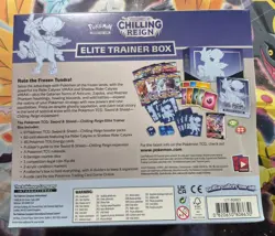 Pokemon TCG Sword & Shield Chilling Reign Elite Trainer Box ETB Sealed Ice Rider - Image 3