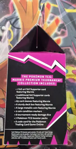 Pokemon TCG Marnie Premium Tournament Collection Milk Carton Sealed - Image 2