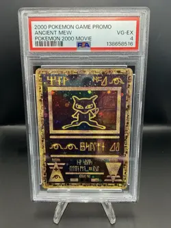 Ancient Mew (Pokemon The Movie 2000) Promo PSA 4 VG-EX - Image 1