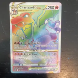 Pokemon TCG Charizard VSTAR Sword & Shield: Brilliant Stars 174/172 Holo Secret - Image 1