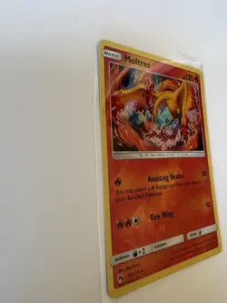Moltres 38/214 Rare Lost Thunder Pokemon TCG Reverse Holo LP 2018 - Image 4