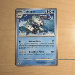 ERROR Pokemon TCG Golisopod 026/086 Uncommon Chaos Rising NM NON HOLO - Image 1