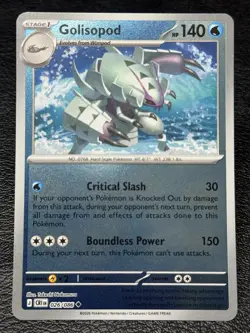 Golisopod 026/086 - Reverse Holo - Pokemon TCG: Chaos Rising - English NM - Image 1