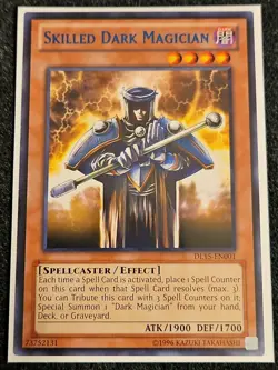Skilled Dark Magician - Blue - DL15-EN001 - Rare - Unlimited Edition x1 - Near M - Image 1