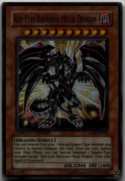 Red-Eyes Darkness Metal Dragon Super Rare Absolute Powerforce ABPF-ENSE2 LP - Image 1