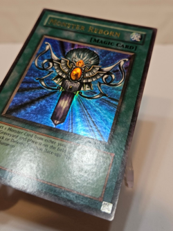 Monster Reborn LOB-E096 Ultra Rare Unlimited Yugioh 924 - Image 2