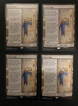 Urza’s Saga X4 Playset - LP - Modern Horizons 2 MTG Magic The Gathering Card - Image 1