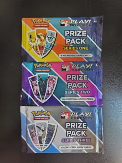 Play! Pokemon Prize Pack Series 1, 2 3 SEALED! Pokemon Card - Image 1
