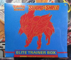 Pokemon Sword and Shield Elite Trainer Trading Card Game 820650806704 - Image 1