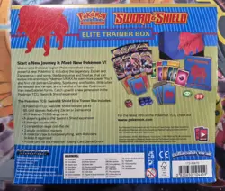 Pokemon Sword and Shield Elite Trainer Trading Card Game 820650806704 - Image 3