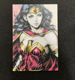 Wonder Woman Diana Prince Waifu Goddess Story Anime Girl Card - Image 1
