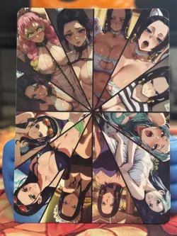One Piece Custom Spicy Waifu Manga Boa Hancock Foiled Textured Card ￼ - Image 2