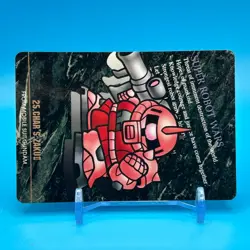 CHAR'S ZAKU II Gundam Super Robot Wars TCG Trading Card Bandai Sunrise Japan #25 - Image 2