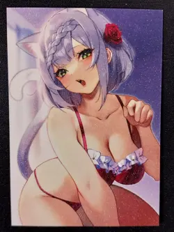 Noelle Goddess Story Doujin Frosted Waifu Trading Card Genshin Impact - Image 1