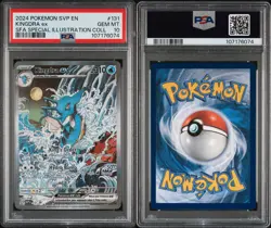 2024 Pokemon Kingdra EX Black Star Promo SVP 131 Shrouded Fable PSA 10 GEM MINT - Image 2