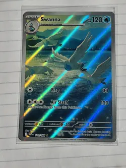 Pokemon TCG Swanna Illustration Rare Card 110/086 Sv: White Flare - Image 1