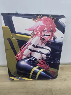 Anime Trading Card 20-Pocket 3-Ring Zipper Binder - Yae Miko - Image 1