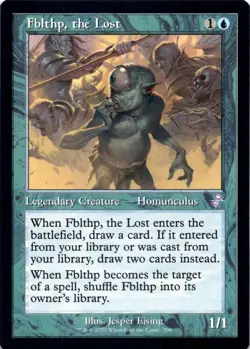 Fblthp, the Lost RETRO FRAME Time Spiral Remastered Magic MTG NM - Image 1