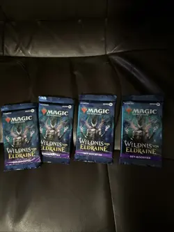 Wilds of Eldraine Set Booster 1 Pack GERMAN 2023 Sealed Magic the Gathering MTG - Image 1