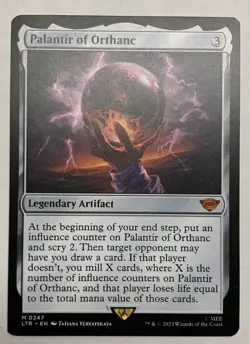 MTG Lord Of The Rings #0247 Palantir Of Orthanc Mythic Regular - Image 1