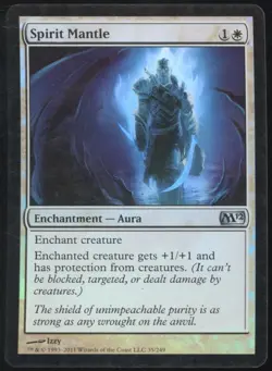 RS | Magic The Gathering MTG | English | Spirit Mantle M12 FOIL | LP - Image 1