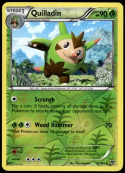 Quilladin 13/146 XY Reverse Holo Uncommon LP Pokemon 2014 - Image 1