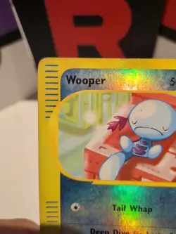 Wooper 66/147 Base Set Uncommon Reverse Holo Pokemon Trading Card - Image 4