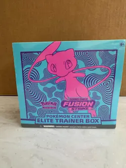 Fusion Strike Pokemon Center Sword and Shield Elite Trainer Box PC ETB Sealed - Image 1