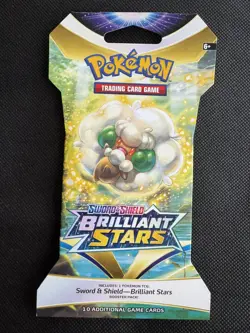Pokemon Brilliant Stars 4 Booster Sleeved Blister Pokemon Art Set Sword Shield - Image 4