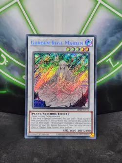 Yugioh Garden Rose Maiden LDS2-EN113 Secret Rare NM - Image 1