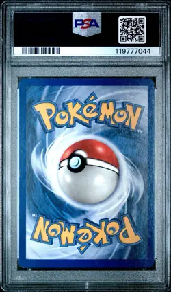 1999 Pokemon Base Set 1st Edition #102 Water Energy PSA 8 - Image 2