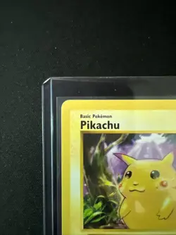 LP Shadowless Red Cheeks Pikachu 058/102 Pokemon Base Set - Image 2