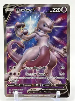 Mewtwo V SWSH229 - Black Star Promo Sword & Shield Pokemon TCG - Image 1