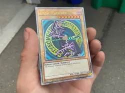Dark Magician Quarter Century Secret Rare TN23-EN001 25th Anniversary LP - Image 4