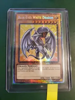 Yu-Gi-Oh Monster Mayhem Blue-Eyes White Dragon Starlight Rare BLMM-EN001 NM!! - Image 1