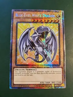 Yu-Gi-Oh Monster Mayhem Blue-Eyes White Dragon Starlight Rare BLMM-EN001 NM!! - Image 2