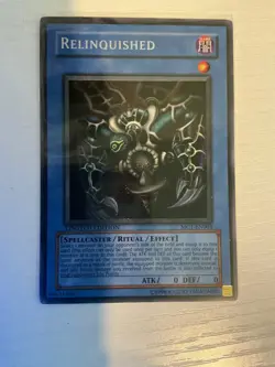 Yu-Gi-Oh Vintage Relinquished MC1-EN003 Limited Edition Secret Rare NM - Image 1