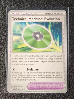 Technical Machine: Evolution 178/182 Pokemon card Paradox Rift uncommon NM - Image 1