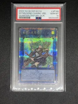YuGiOh Wynn the Verdant Charmer 25th PSA10 Five Star Collector Card - Image 3