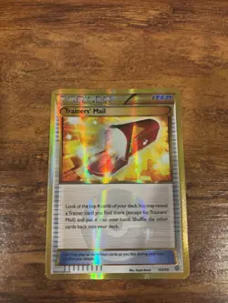 Pokemon TCG Trainer's Mail 100/98 Secret Rare Holo Card Ancient Origins - Image 1
