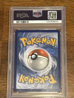 Pokemon Eevee GX SM233 Black Star Promo Full Art Holo Card PSA 9 - Image 2